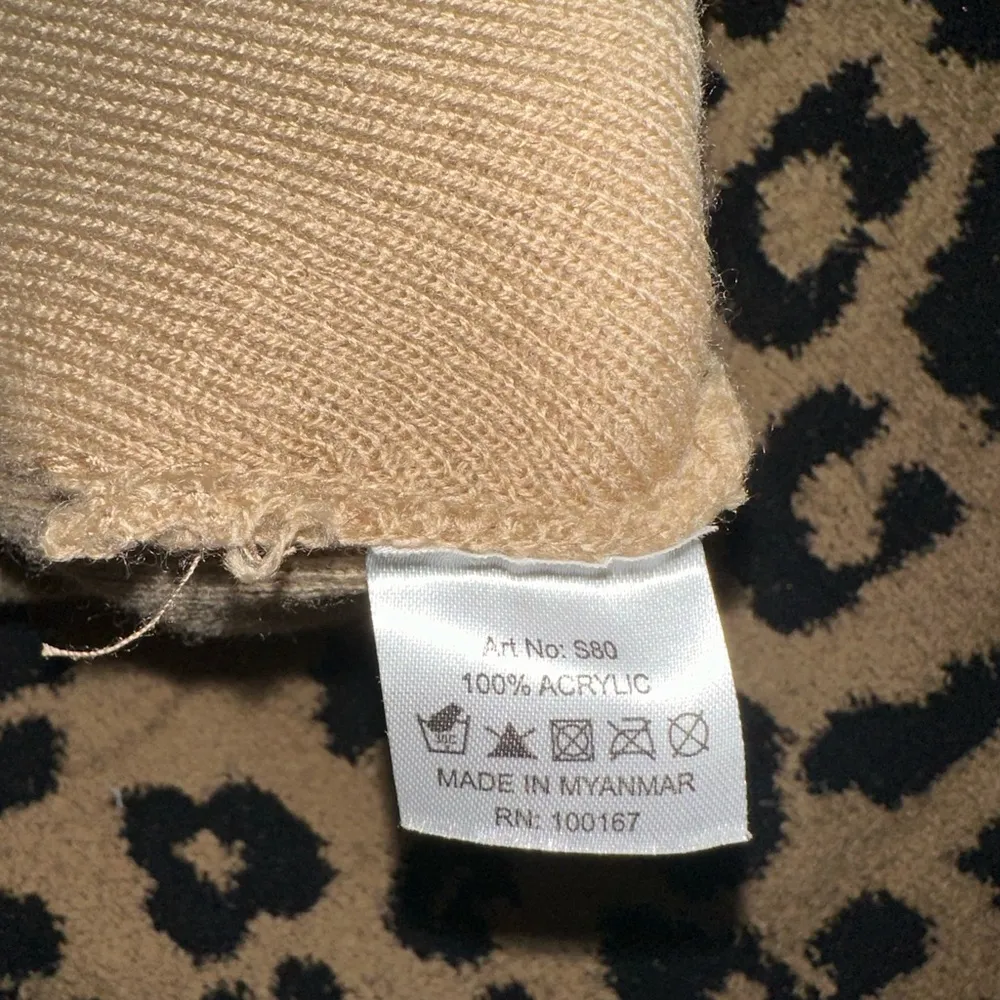 Angel Numbers 333 Tan Beanie - Image 3