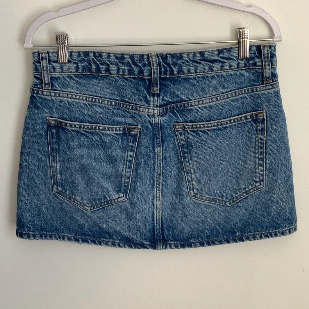 Reformation Hazel Denim Mini Skirt size 27 - Image 2