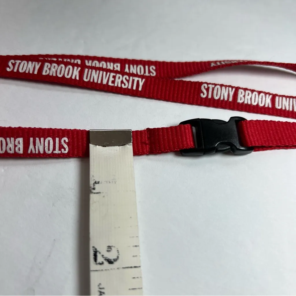 Stony Brook University Red Lanyard - Image 4