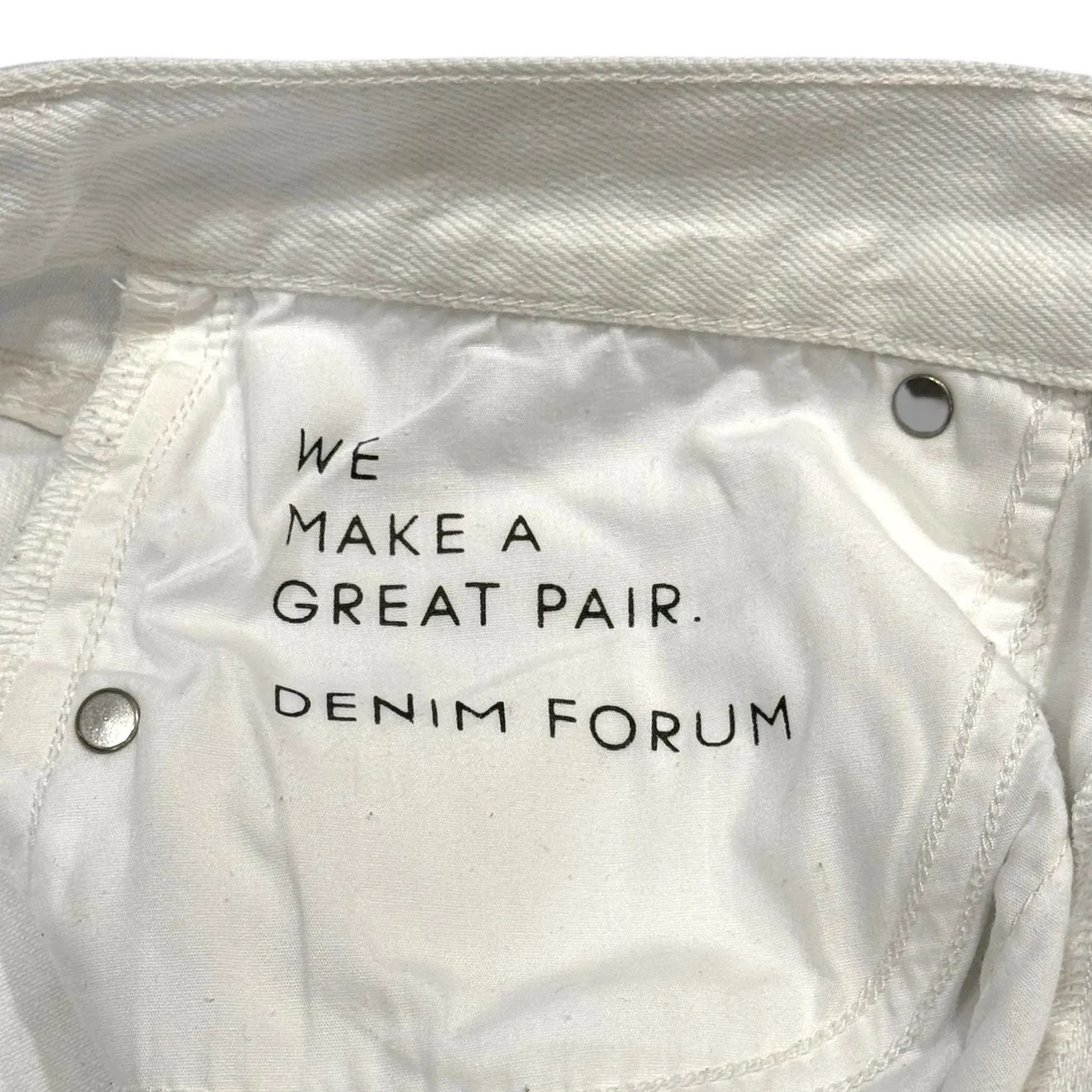 Aritzia Denim Forum '90s Halle Skirt White‎ Denim Size 28 Y2K Slit Midi Skirt White Size M - Image 4