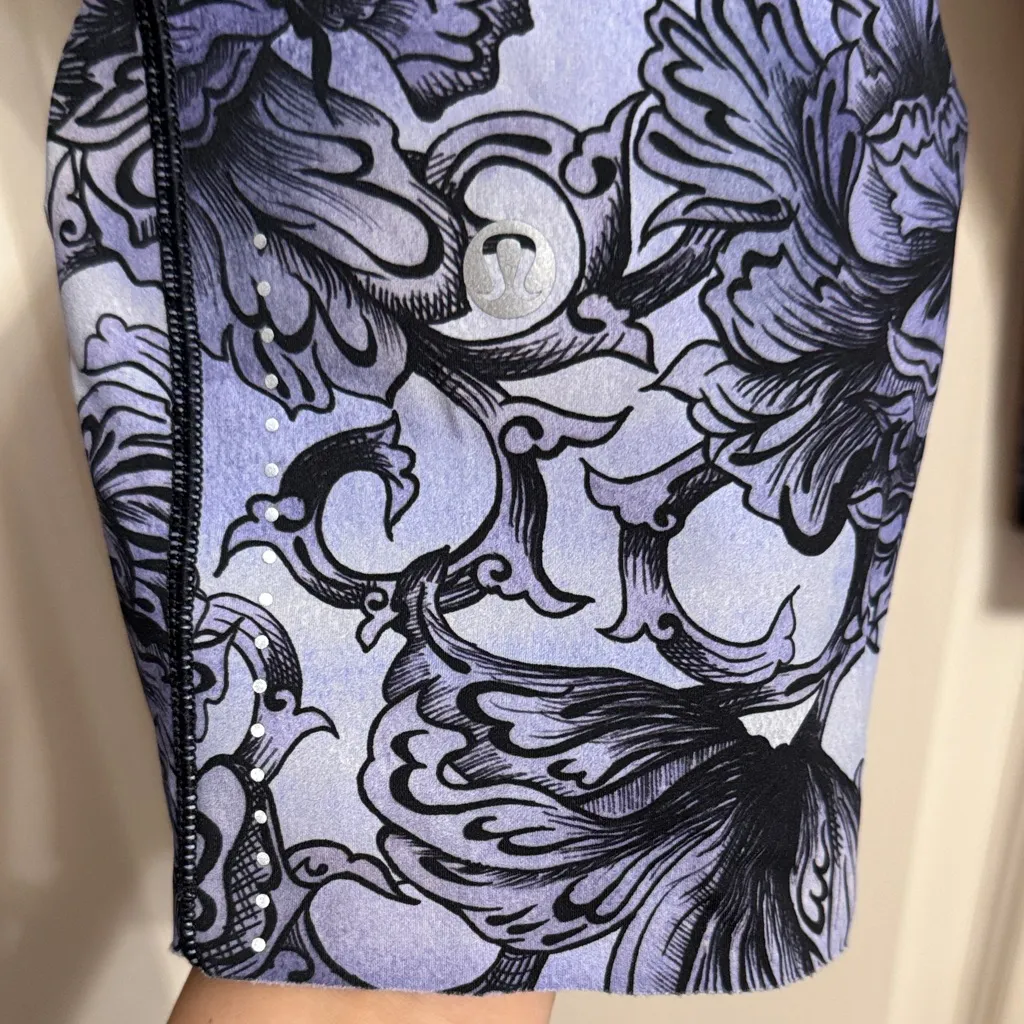 Lululemon Fast & Free Crop II (Nulux) in Hanakotoba Starlight Multi - Image 4