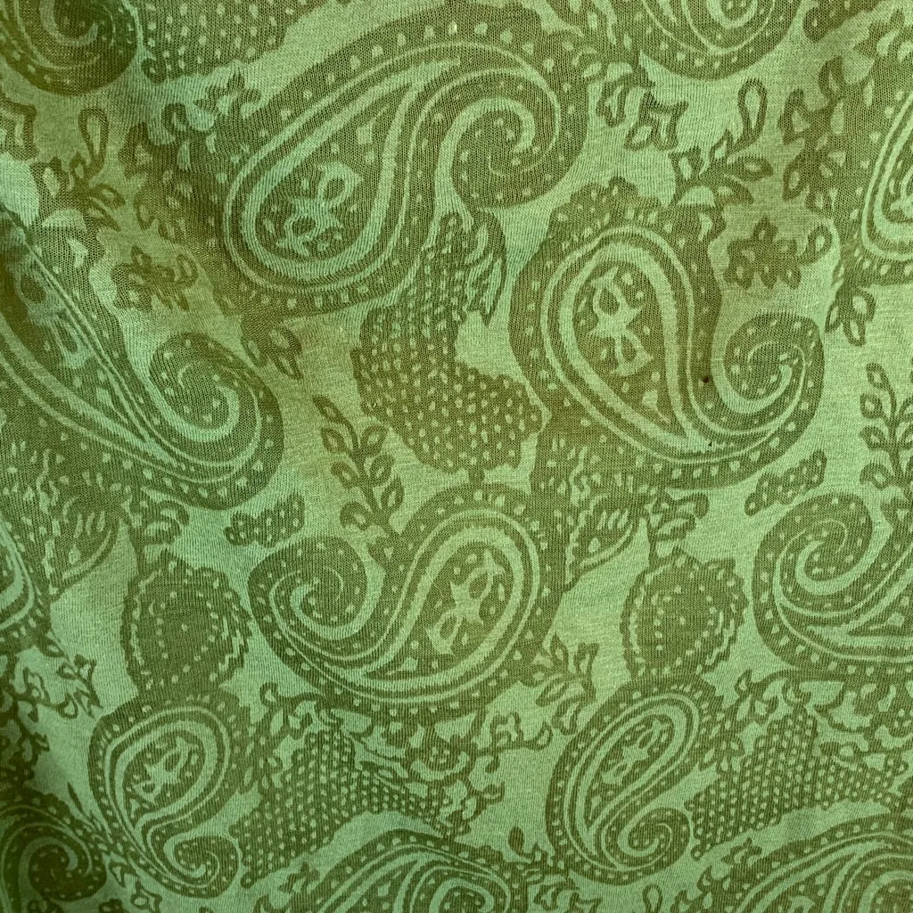 Cowgirl Hardware womens tshirt sz S western country rock grunge bedazzeled moto Green - Image 7