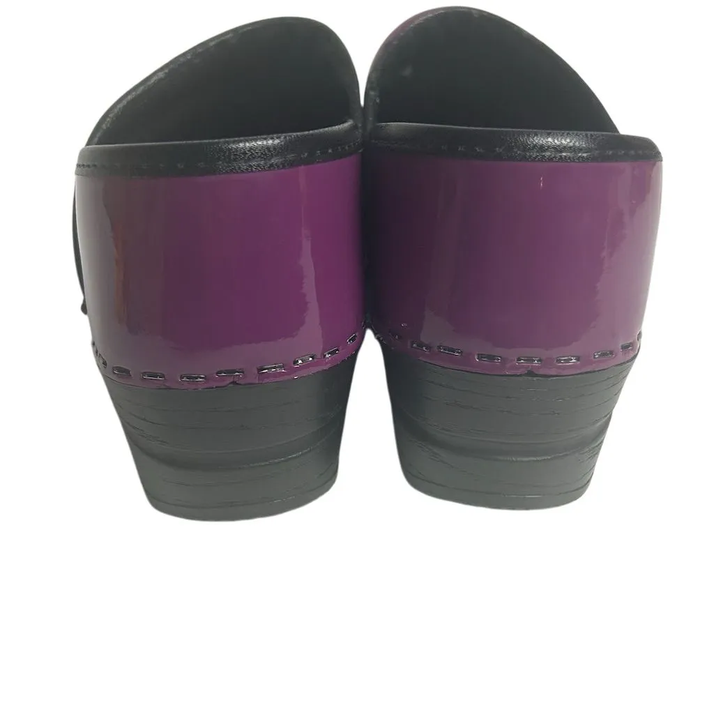 Sanita Women's Purple Clogs Size 5 Slip - Image 6