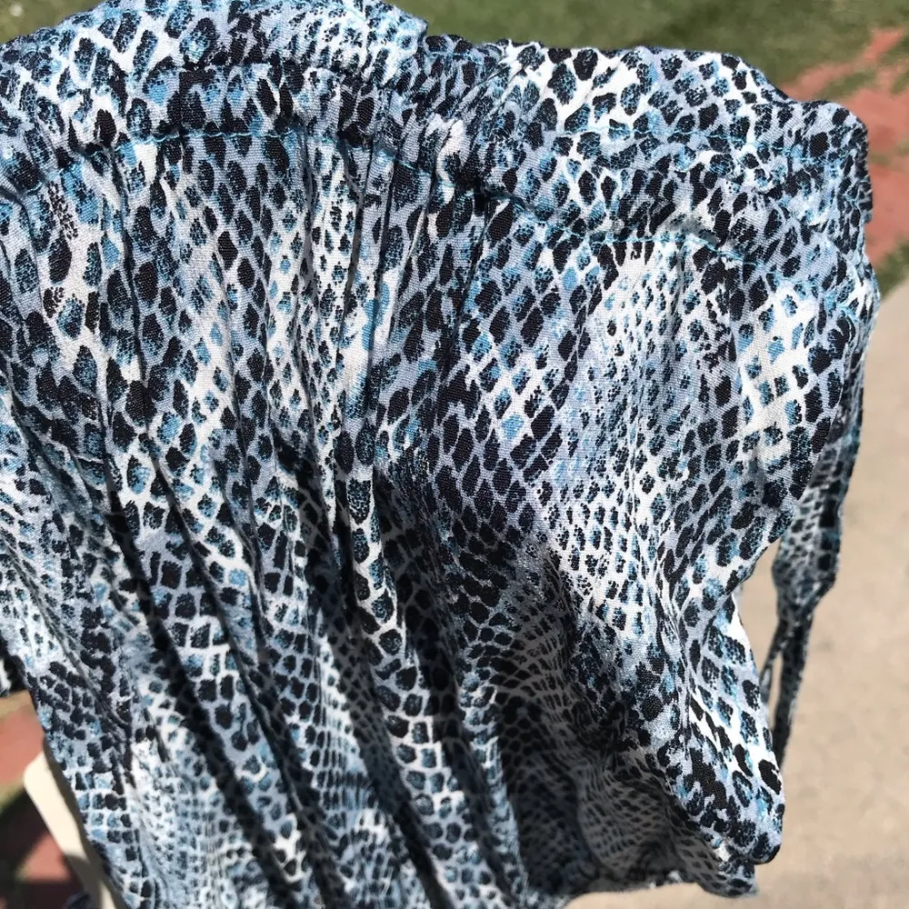 Band of Gypsies Morgan Snake Print Jumpsuit size S - Image 7