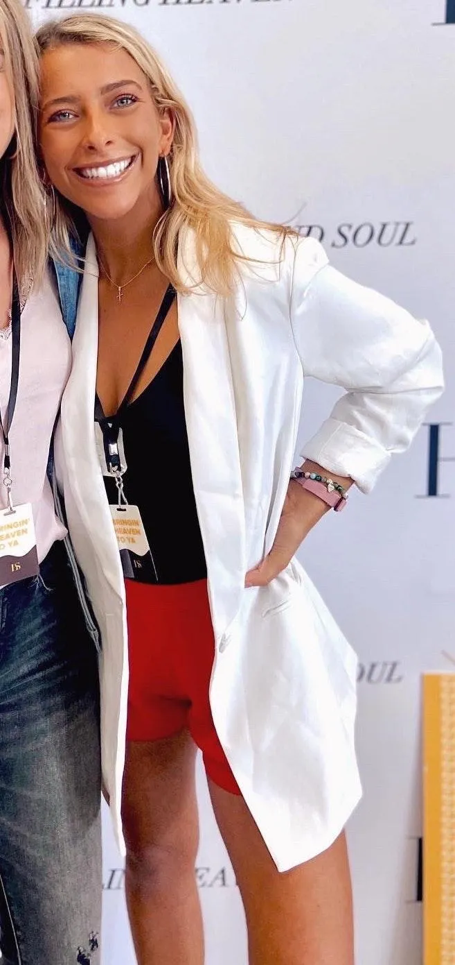 EXPRESS White Blazer - Image 3