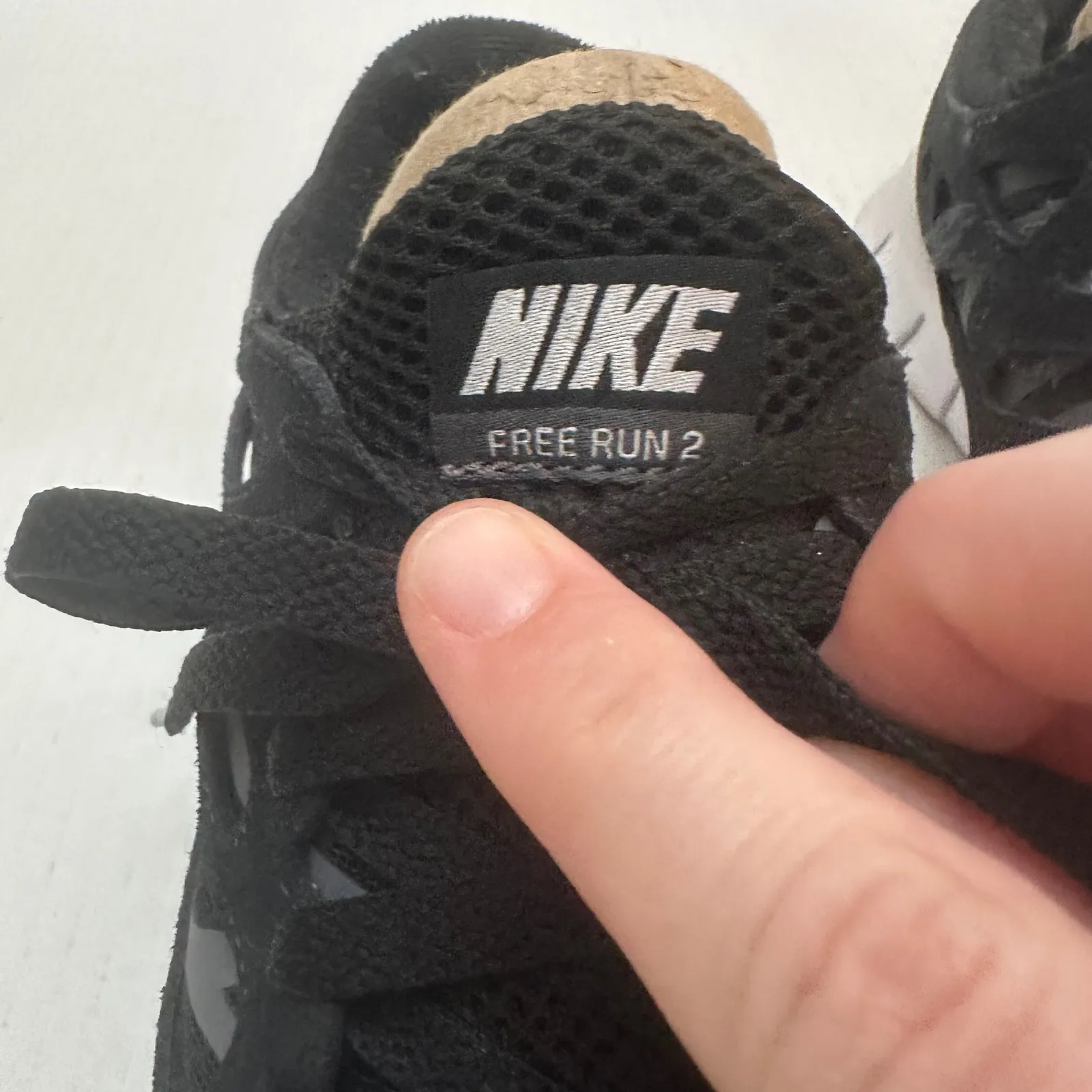 Nike Free Run 2 Sneakers Womens 7.5 Black Gray Wht Athletic Shoes DM9057-001 - Image 12