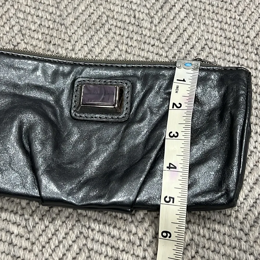Marc By Marc Jacob’s metallic Leather Clutch - Image 7