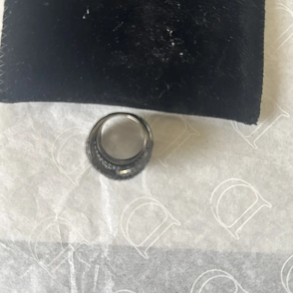 Arthur Marder Black Spinel wrap Ring size 6 - Image 5