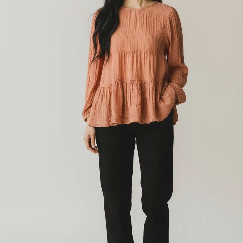 American  Eagle babydoll Top - Image 6