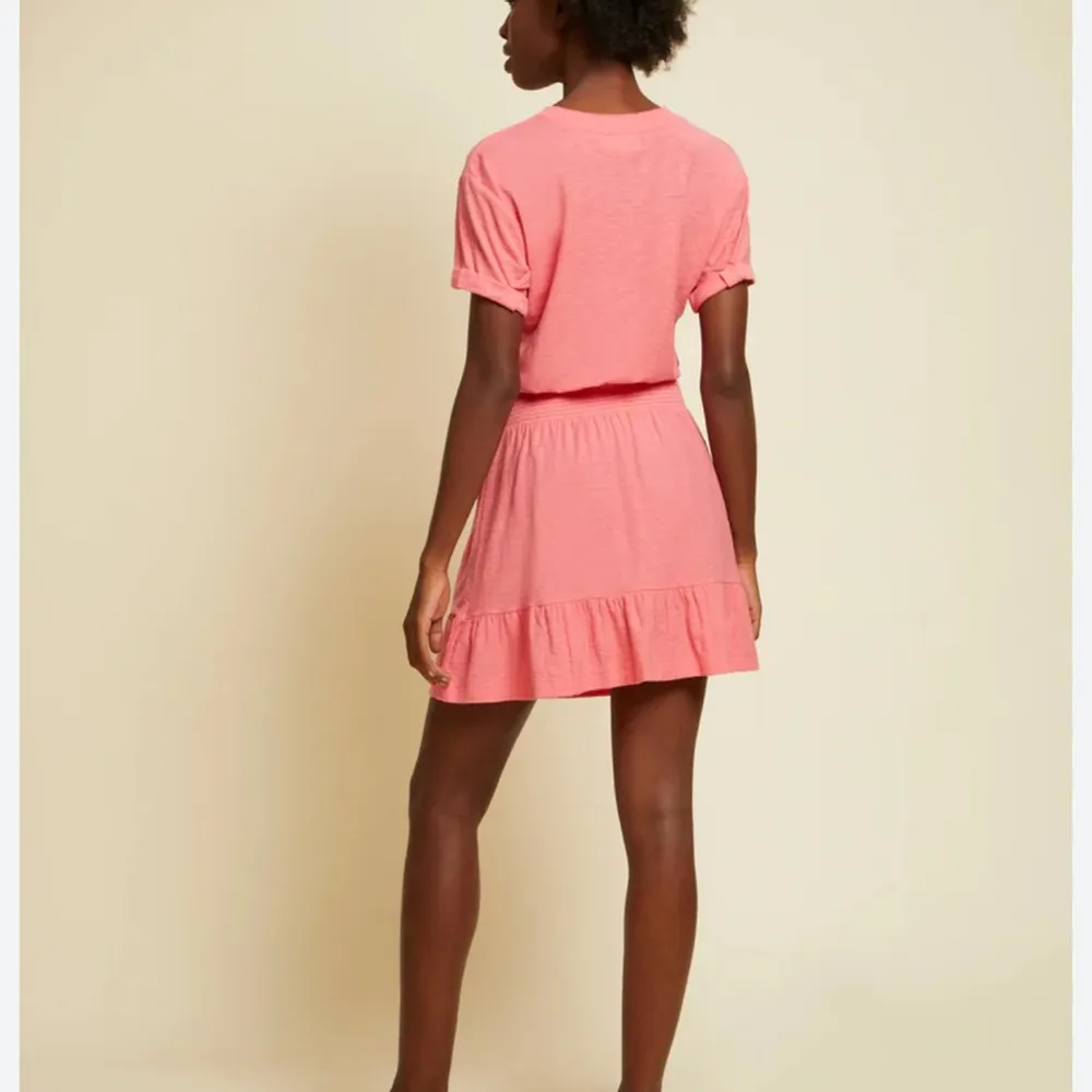 NATION LTD moxie easy t-shirt dress in strawberry shake size M - Image 2