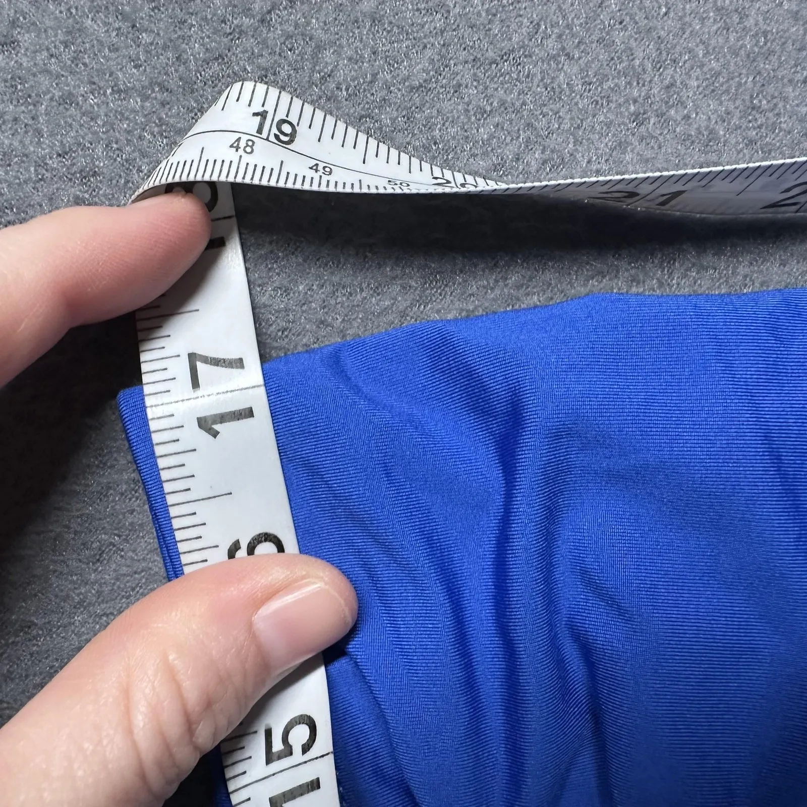 Kenneth Cole Reaction Swim Bottoms Womens 1X Blue Tummy Control Waist Ruched NWT - Image 3