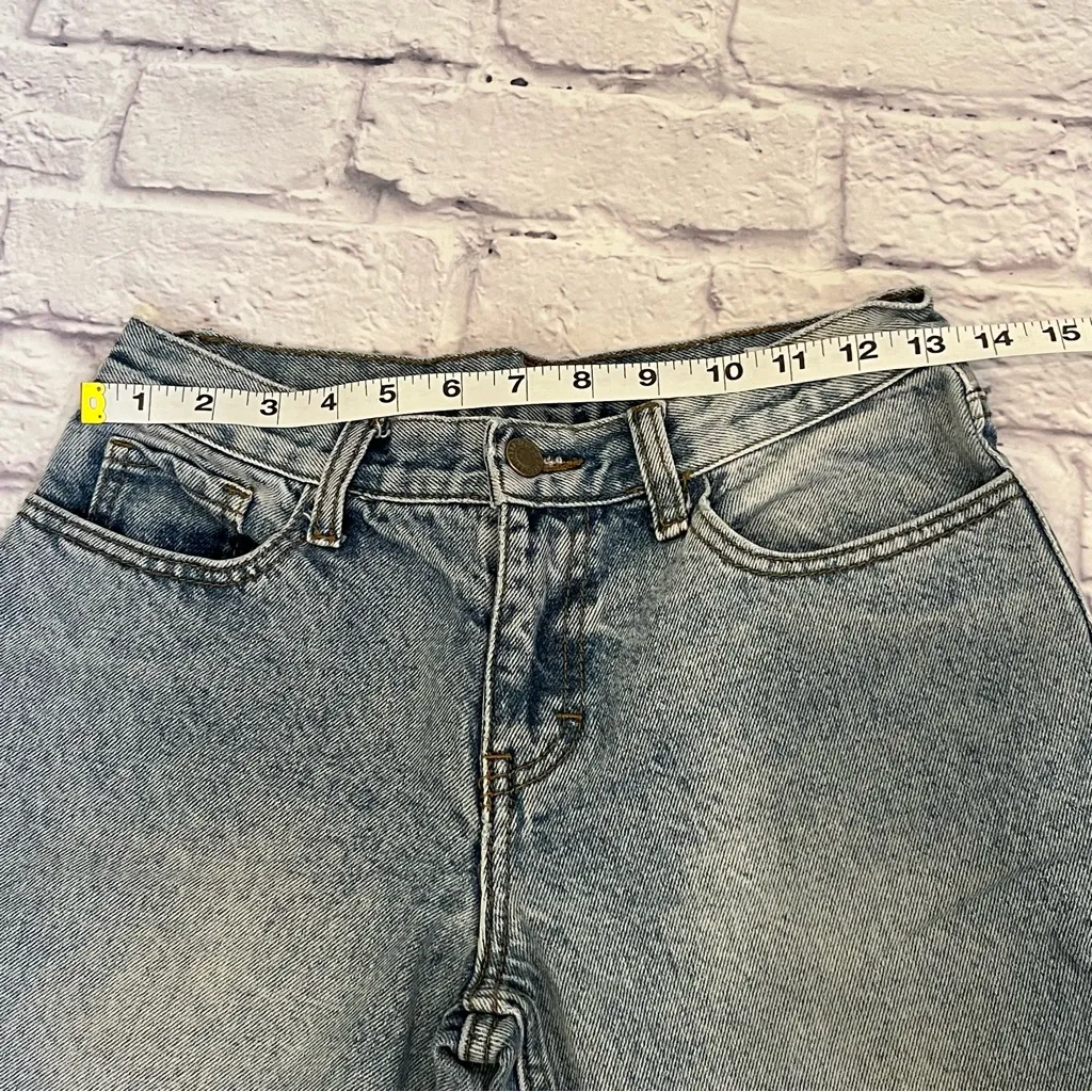 John Galt Brandy Melville blue Low Rise Flare Jeans  S - Image 2