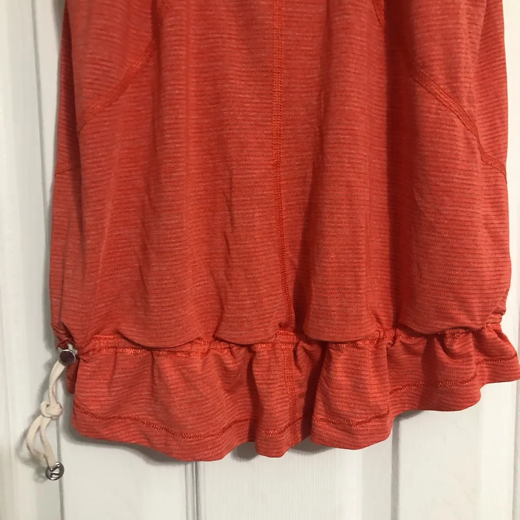 Lululemon‎ drawstring striped built in bra tank top women’s small - Image 8