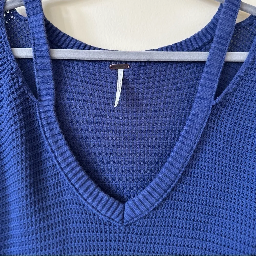 Free People Moonshine Cold Shoulder Sweater - Image 6