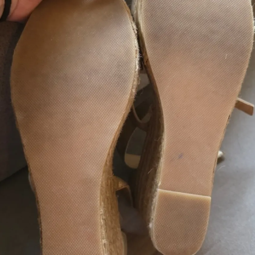 Steve Madden Metallic Gold Espadrille Sandals - Image 2