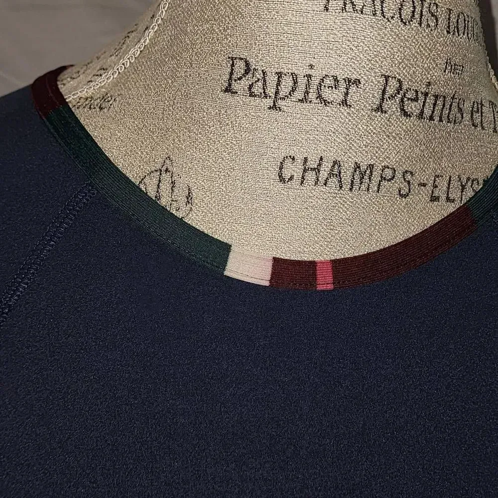 Free People Movement Womens Navy Blue Pep In Your Step Long Sleeve Shirt‎ XS - Image 3