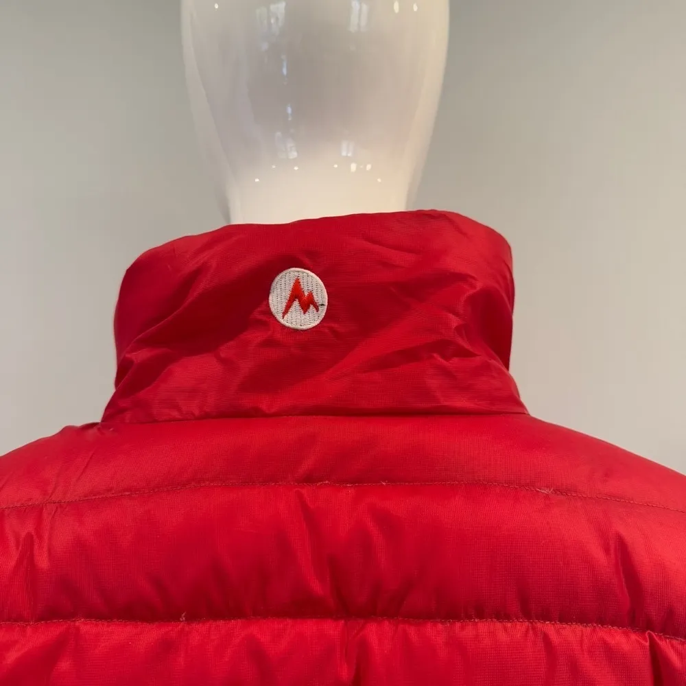 Marmot Red Super Goose Down Jacket - Image 8