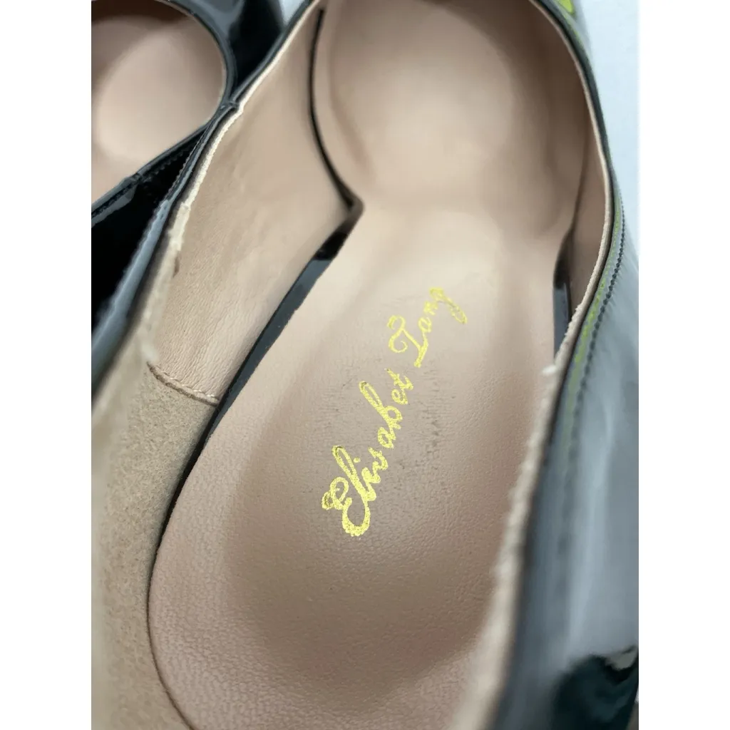 Womans Excellent Condition Elisabet Tang Slip On Stiletto Pumps Black 7 - Image 7