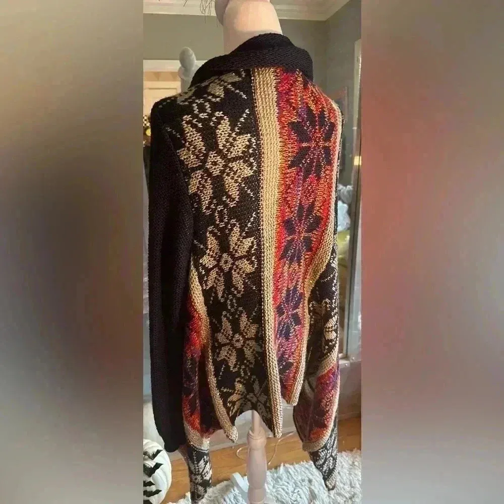 Miami Striped Sweater Cardigan - Image 6