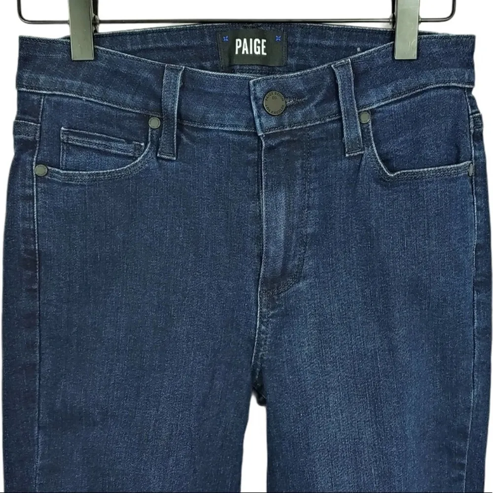 PAIGE Merritt Ruffle Hem Cropped Jeans Women’s 26 - Image 3