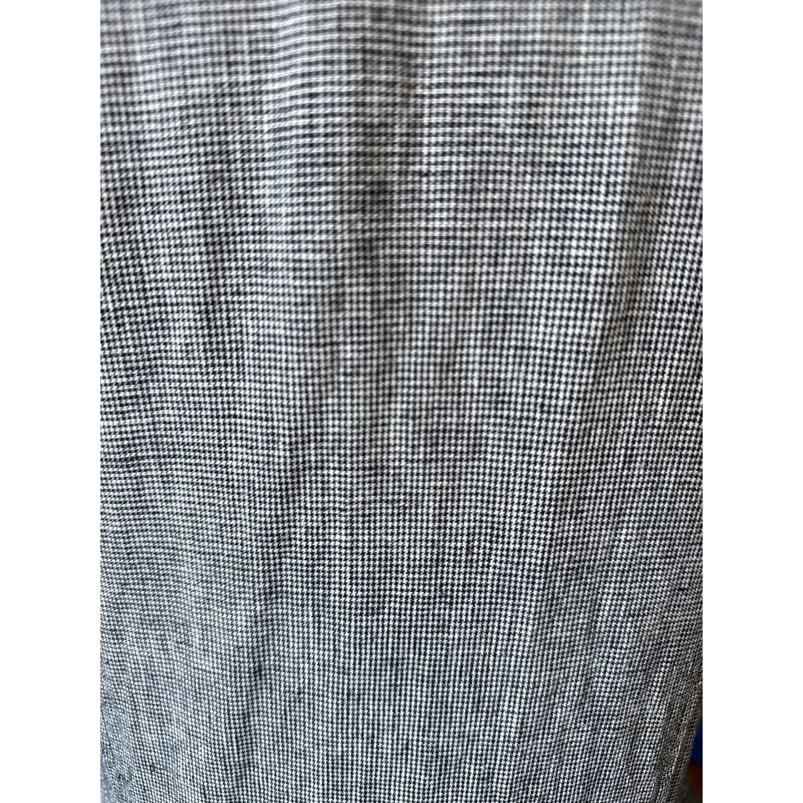 Town Clothes Rosa Midi Dress in Houndstooth Size Large Black - Image 6