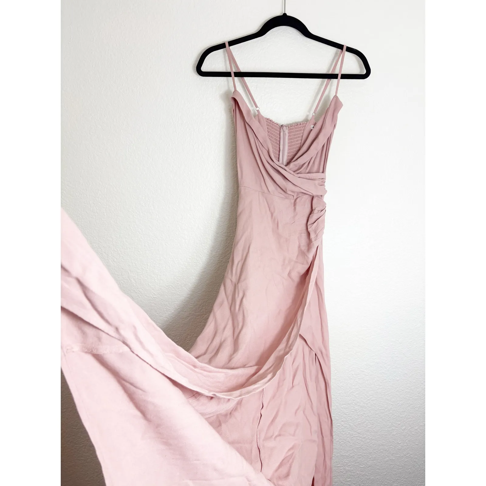 Reformation Loire Maxi Dress Size XS Blush Pink Wedding Guest Cocktail - Image 10