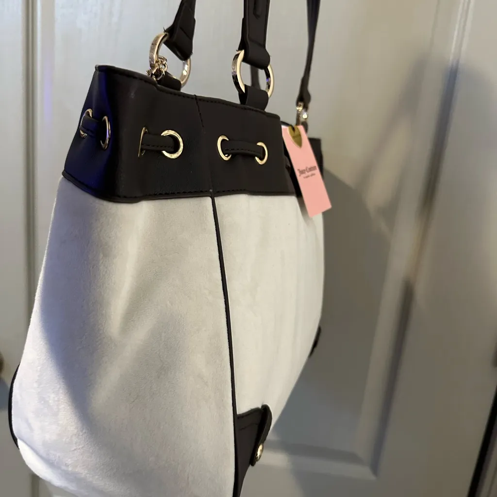 Juicy Couture Black and White Women's Bag Scottie Daydreamer NWT - Image 2