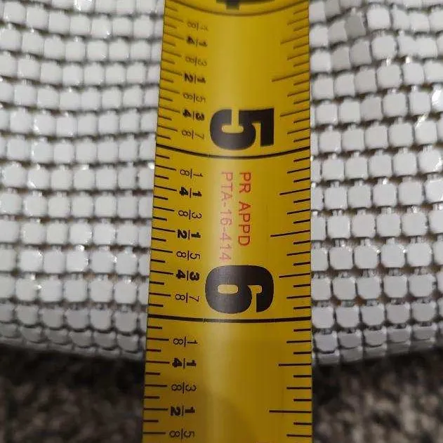 New Vintage White Metal Mesh Shoulder Crossbody Bag Purse - Image 8