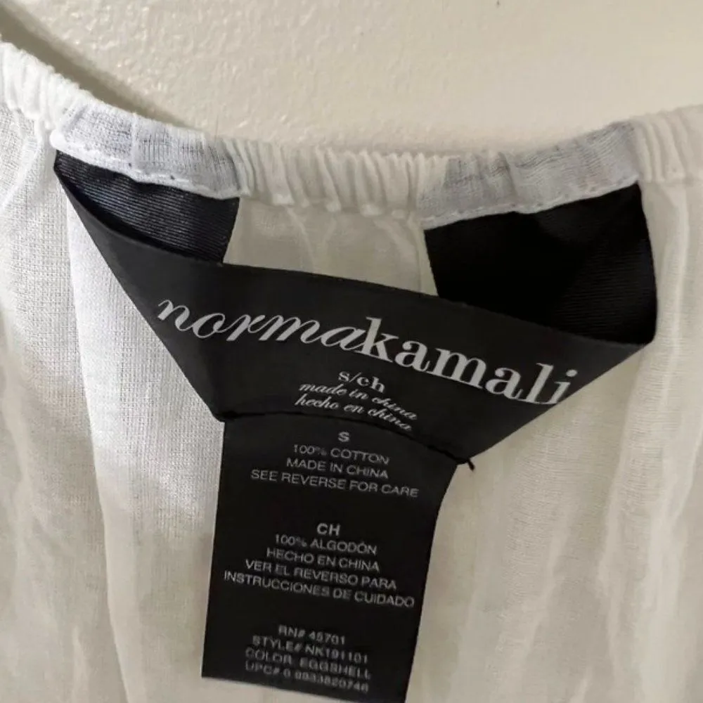 Norma kamali small white top - Image 3