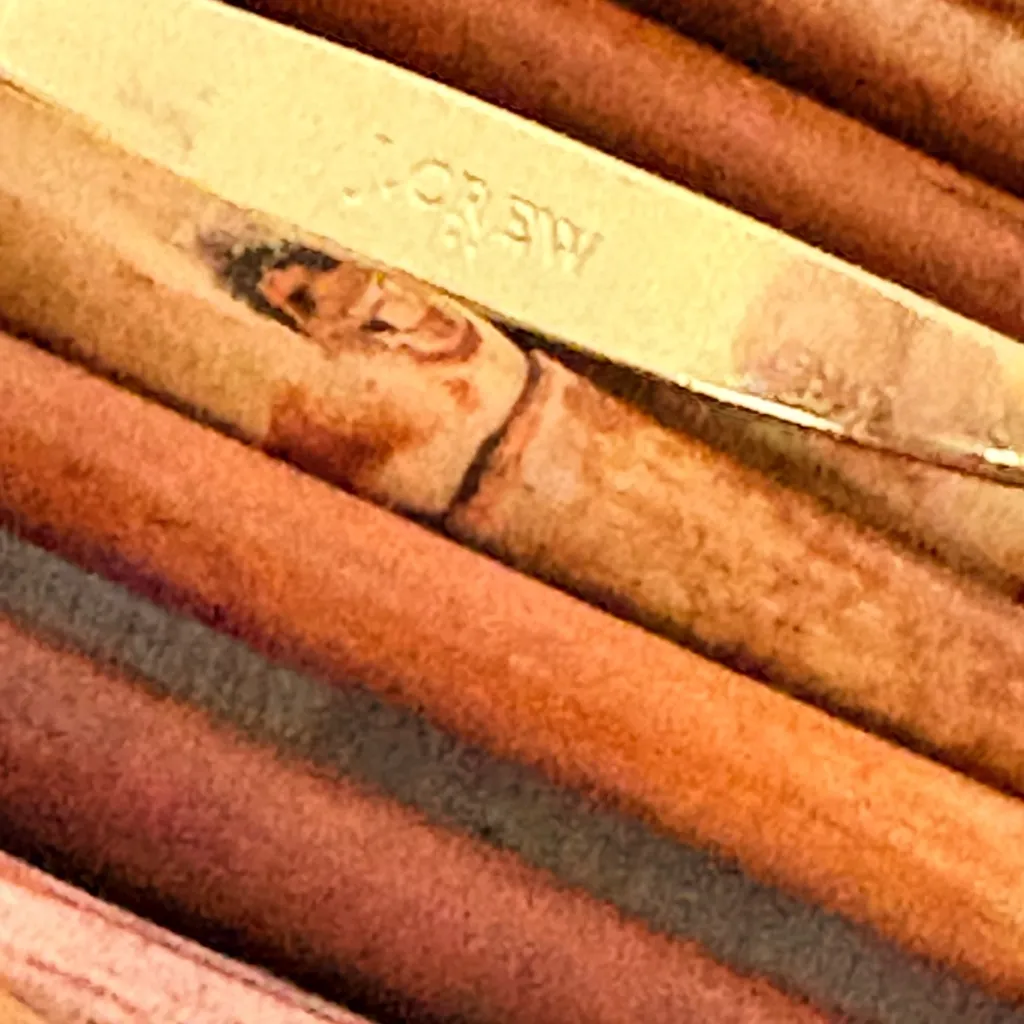 J. Crew Gold Square Cuff Bracelet - Image 4