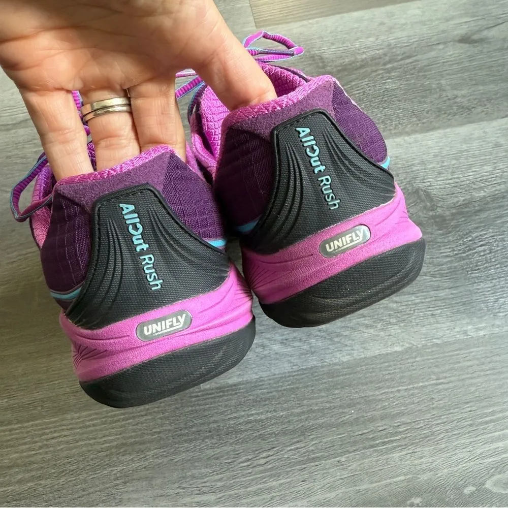 Merrell All Out Rush Trail Running Shoes Women’s 9 Purple Horizon Blue - Image 4