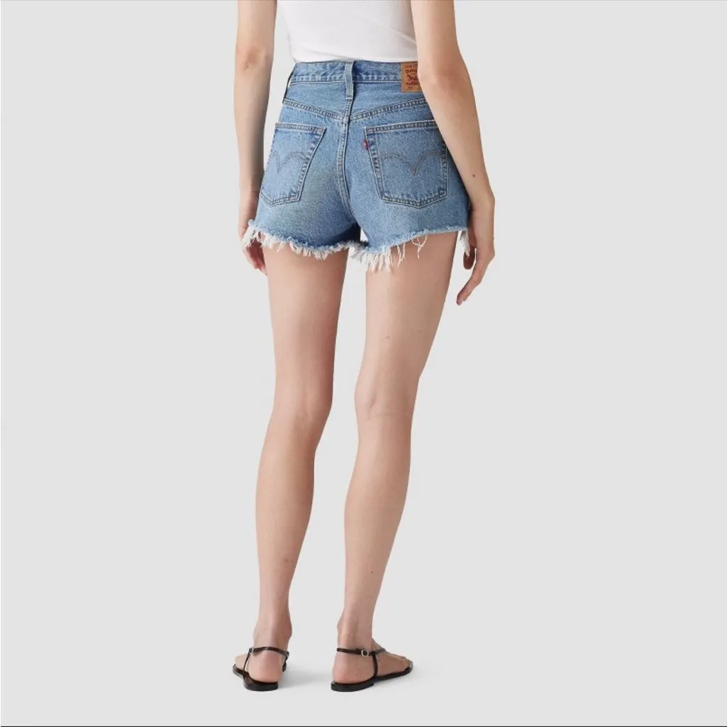 Levi’s denim jean shorts size 29 NWT high rise - Image 10