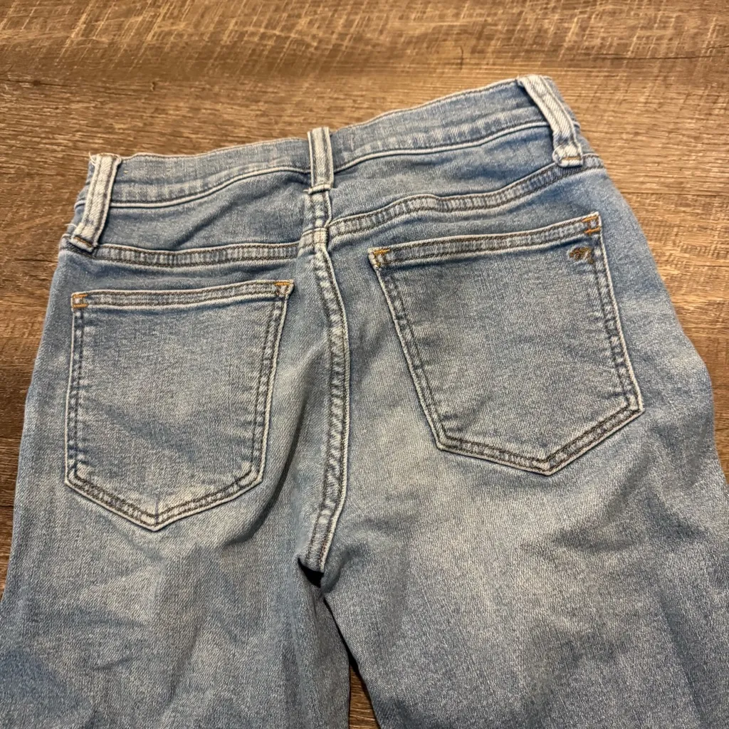 Madewell Stovepipe Light Blue Straight Leg Jeans - Image 8