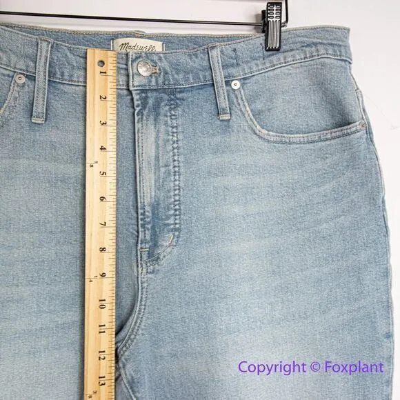 NEW Madewell The petite Perfect Vintage Jean in Ellicott‎ Wash, 33P - Image 7