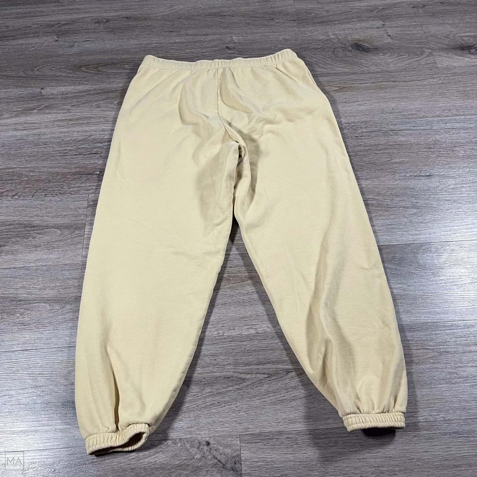 Tna Cozy Women's Joggers Fleece Athleisure Athletic Workout Aritzia L Yellow Size L - Image 8