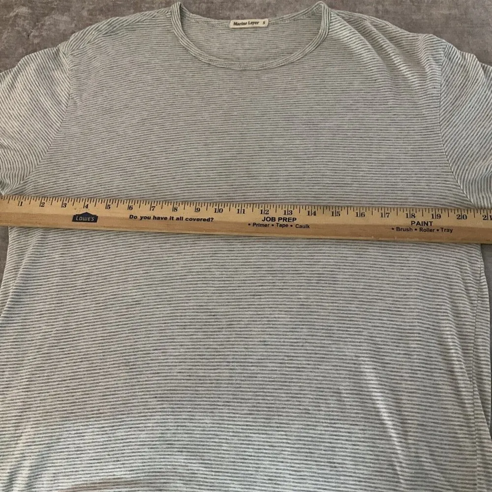 Marine Layer  Short Sleeve T-shirt Small Gray  Small - Image 7