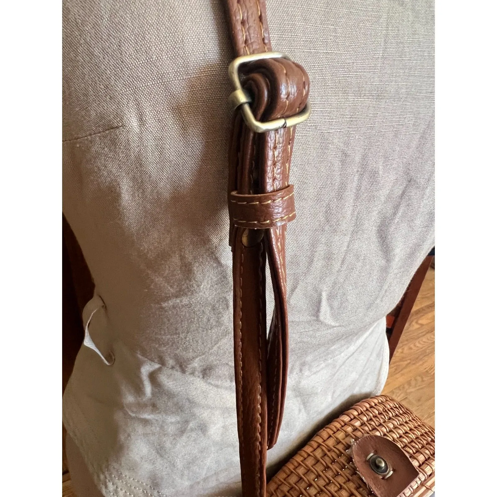 Round Woven Purse - Image 7