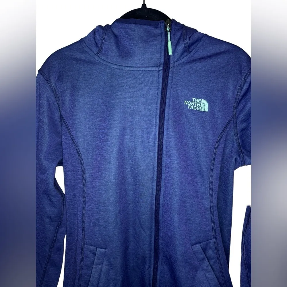 The North Face Hardlee Raschel Parka Jacket Womens Size Large Purple - Image 3