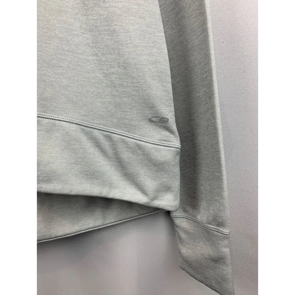 Champion Womens Duo Dry Sweatshirt L Light Gray - Image 4