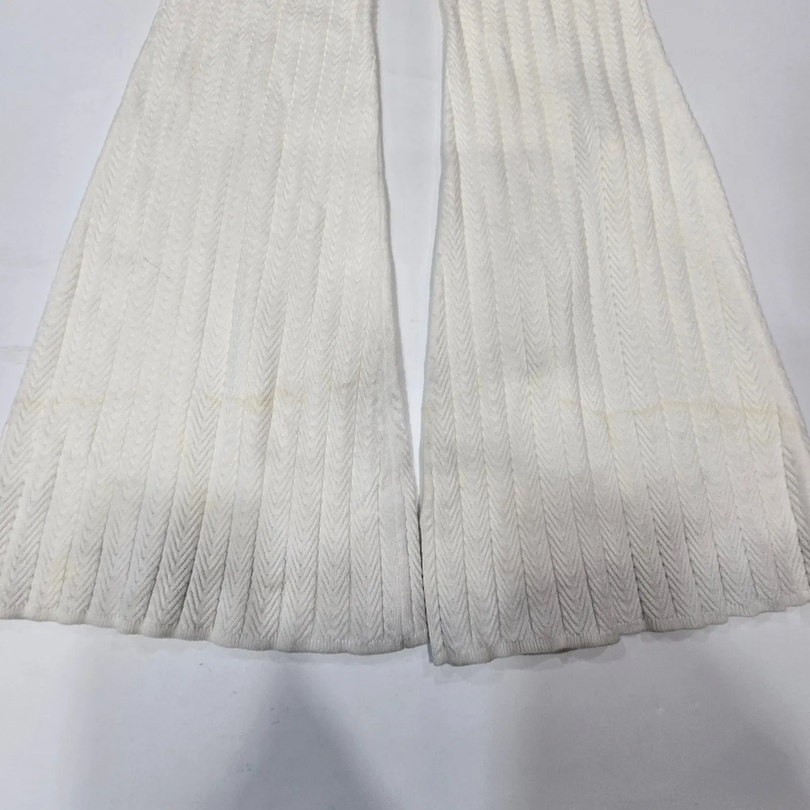 Michael Costello & REVOLVE Amaran Knit Pants in Ivory XS - Image 11