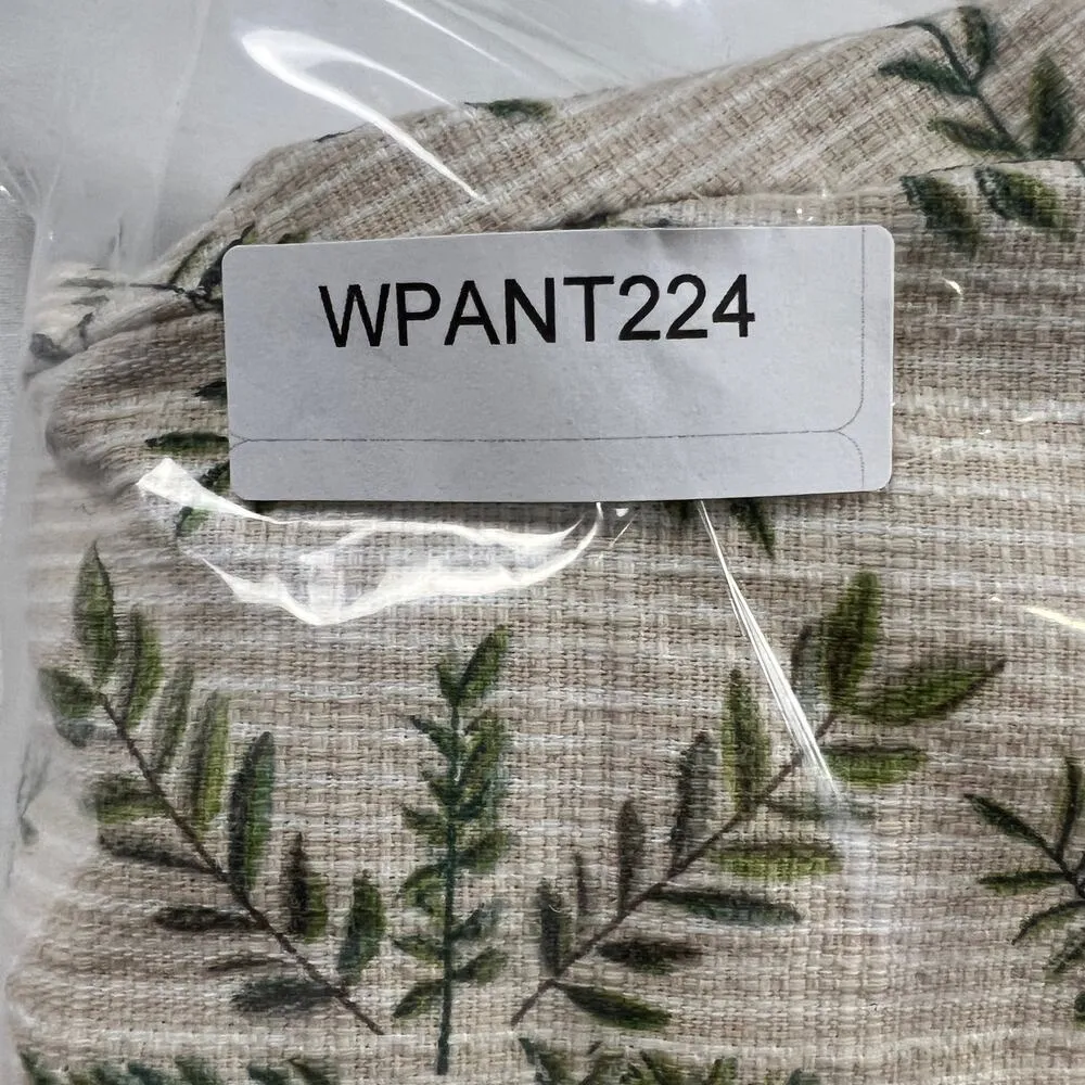 Anthropologie Cartonnier Charlie Trouser Pants Cropped Fern Print Size 2 Green - Image 10