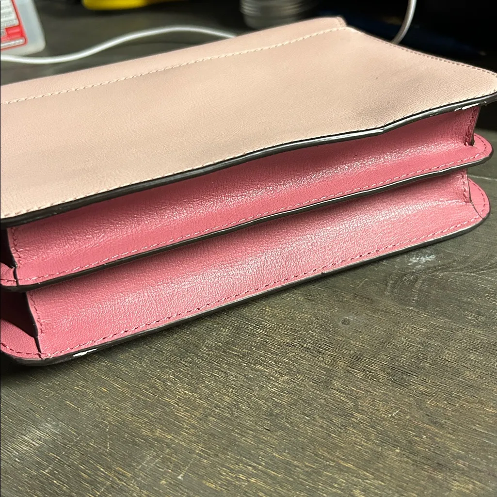 Michael Michael Kors Mott Chain Swag Shoulder Bag - 2 Shades of pink gold chain - Image 5