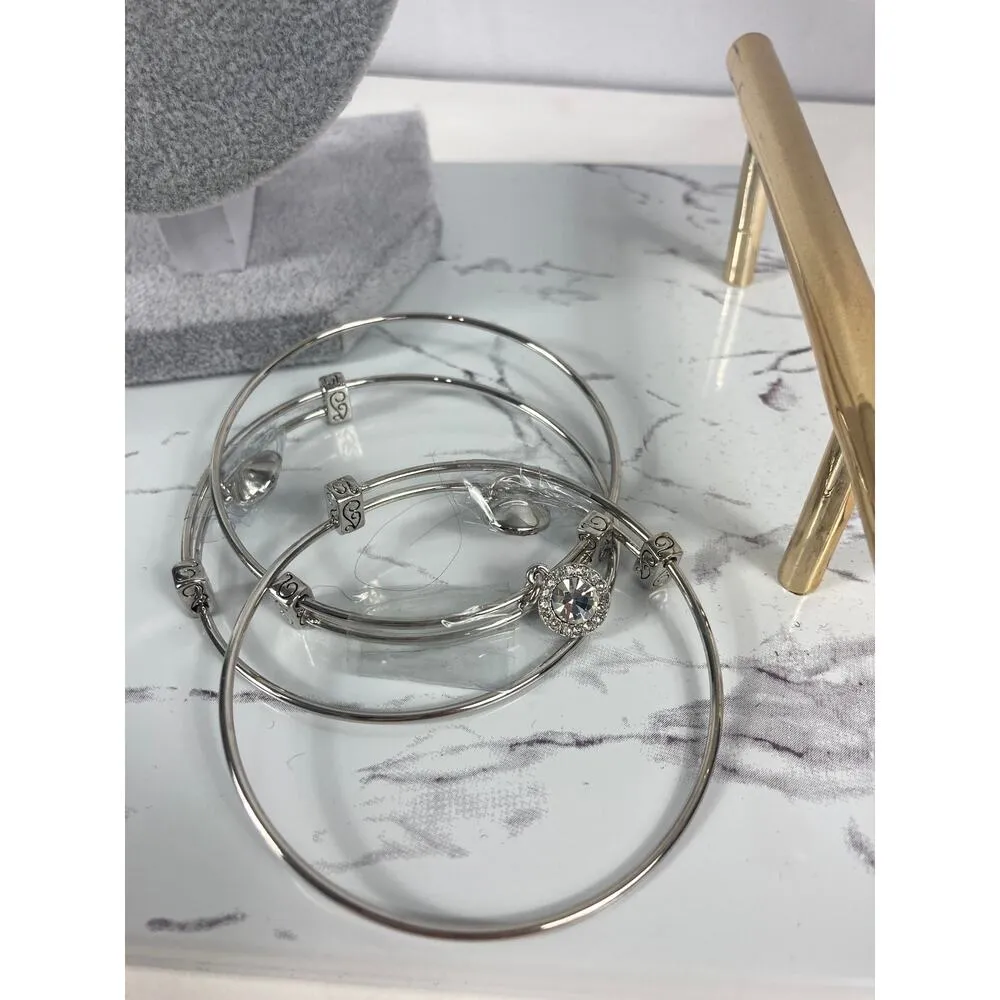 Boutique Bundle of 3 Bangle Bracelets - Image 2
