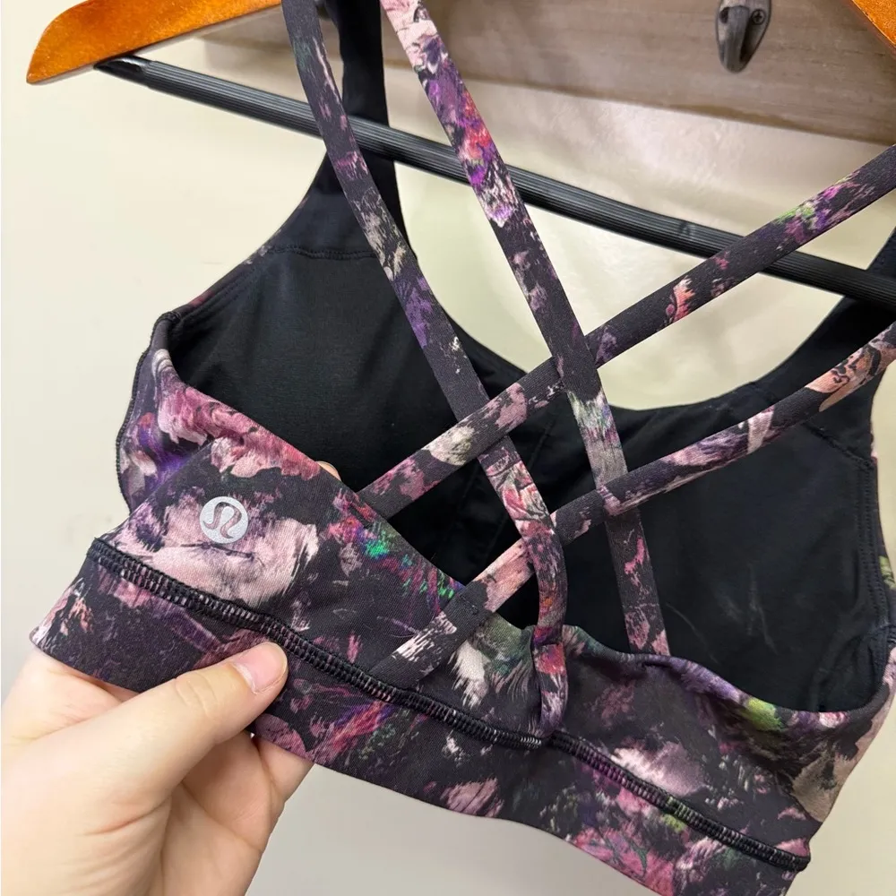 Lululemon Energy Floral Sports Bra - Image 3