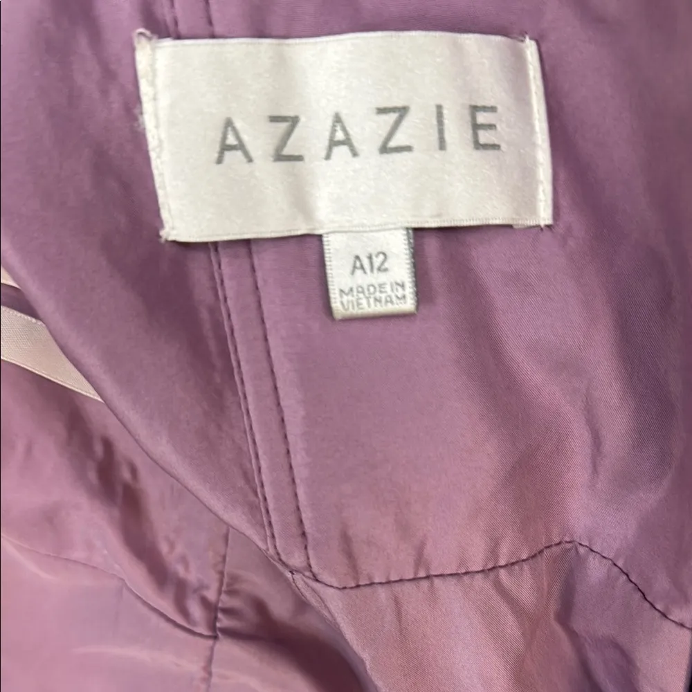 Elegant Azazie  Lavender Spaghetti Strap Dress - Image 14