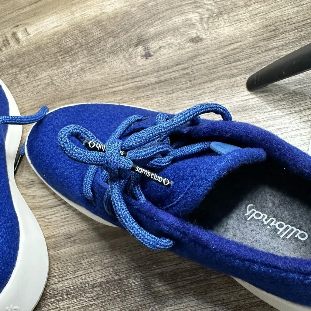 Sams Club Women’s Blue 7 Sams Club Wool Sneakers Brand New No Box - Image 8
