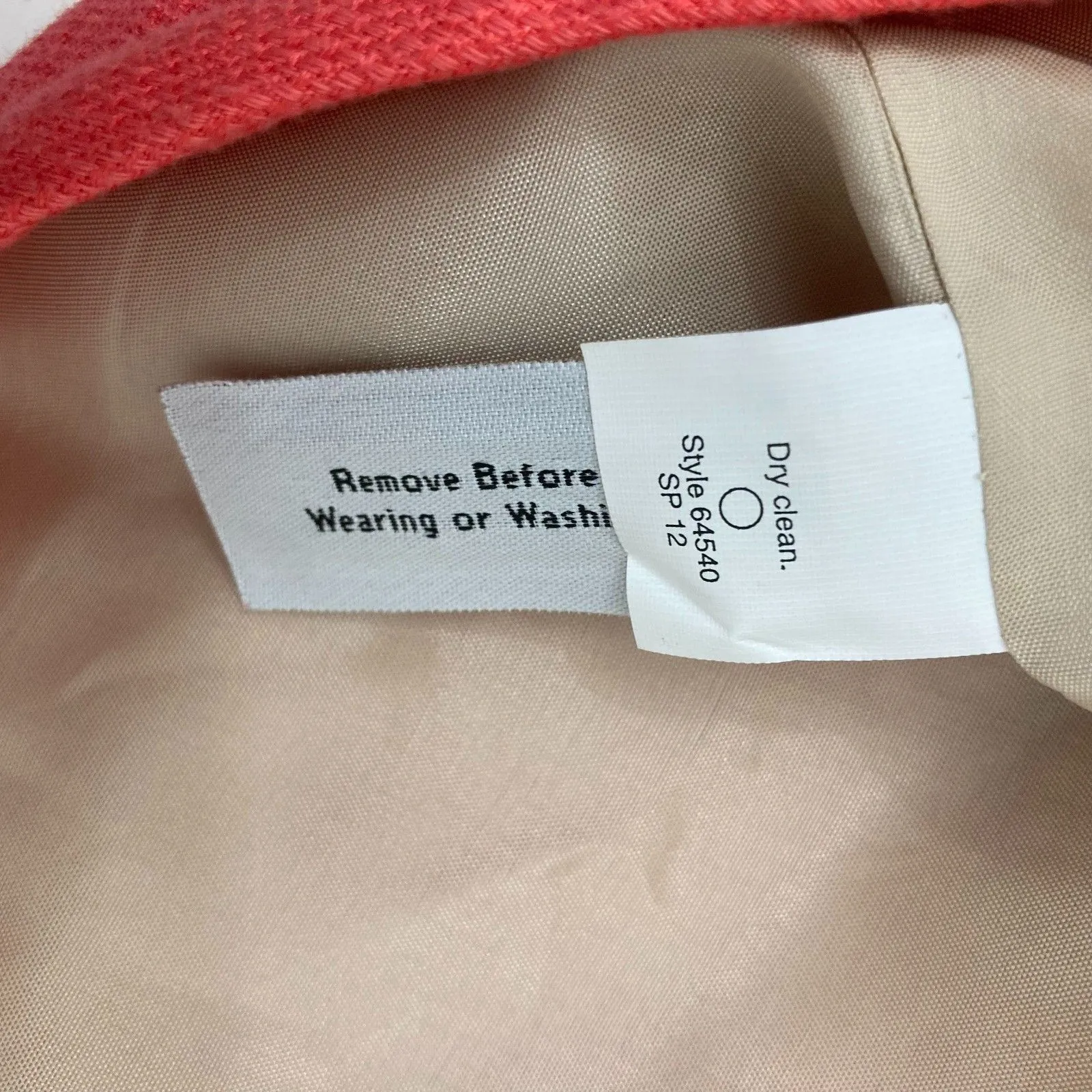 J.Crew Coral Pink Fringe Cropped Button Front Jacket NWT Size 4 Elegant - Image 15