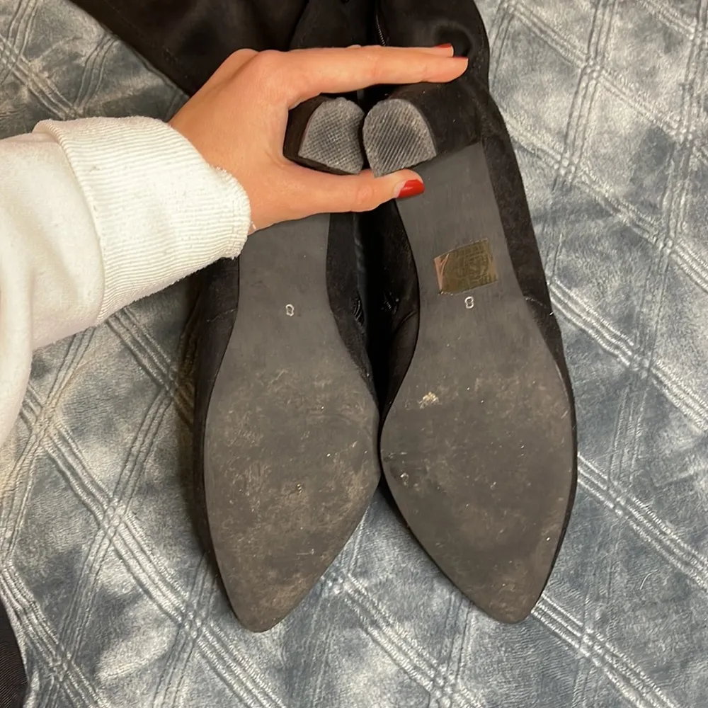 MissGuided black over the knee heeled boots 👢 - Image 4