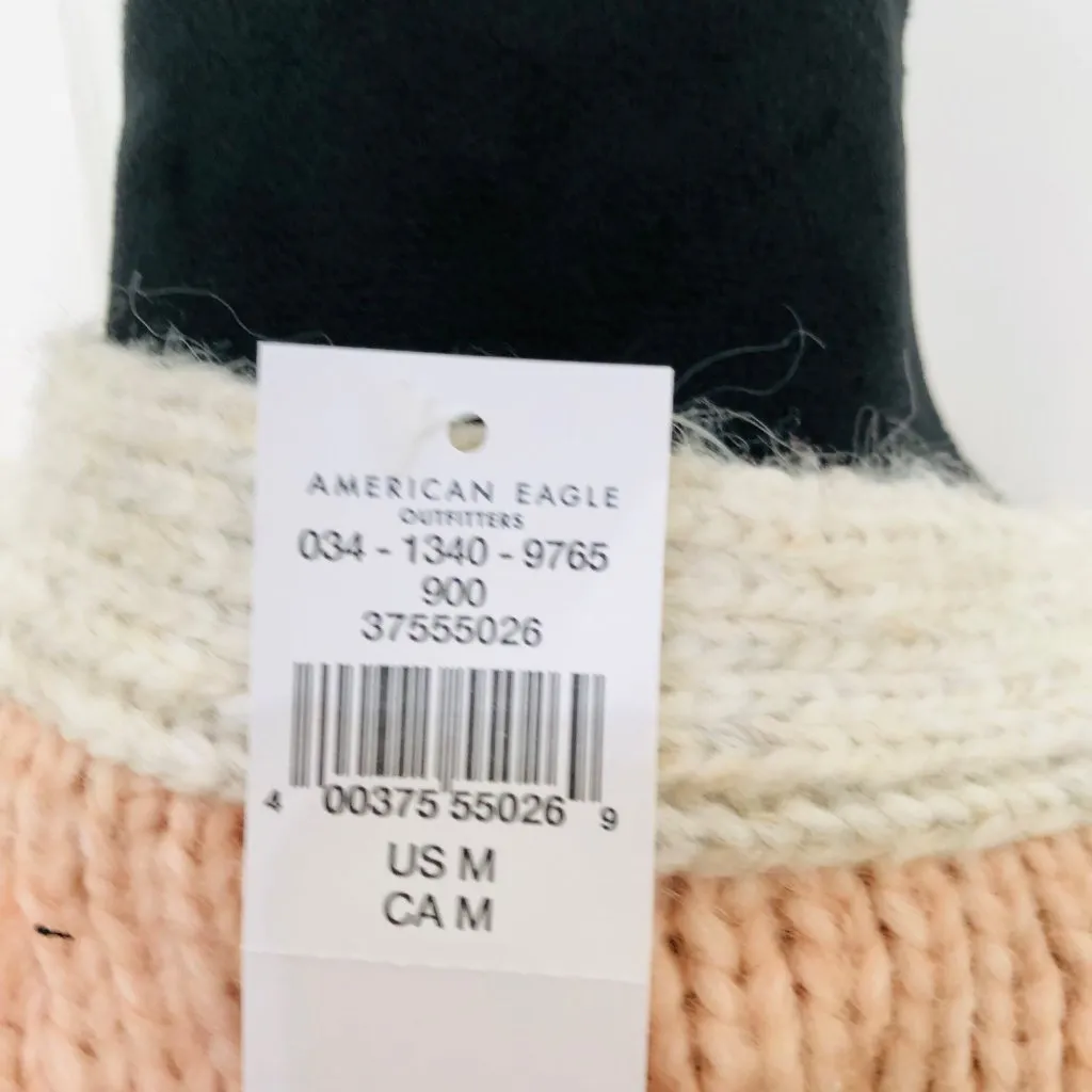 American Eagle Women's Colorblock Cardigan Sweater M Wool Blend Button - Image 6