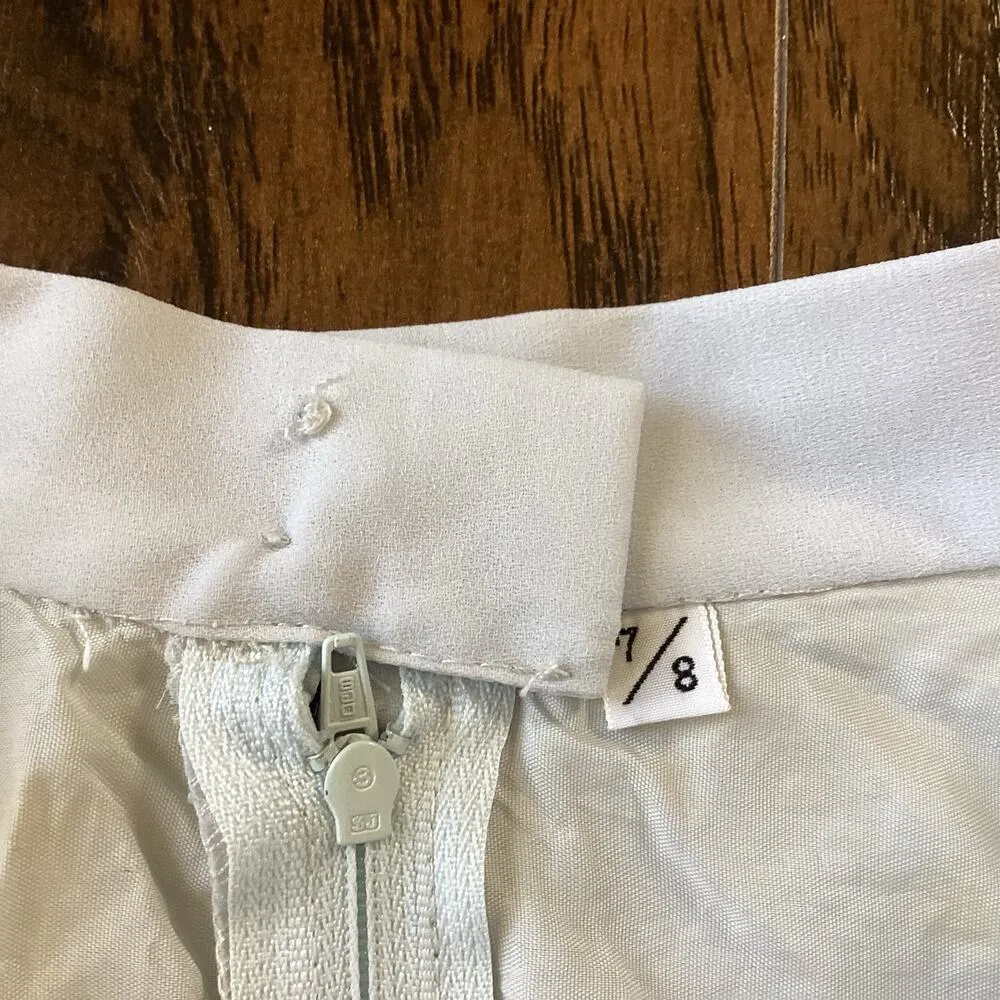 Long A Line Skirt Blue Size 8 - Image 5